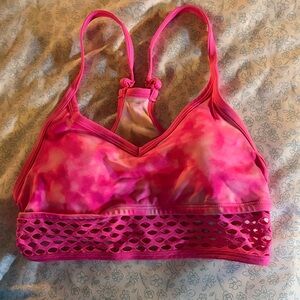 Victoria's Secret Pink Tie-Dye Sports Bra